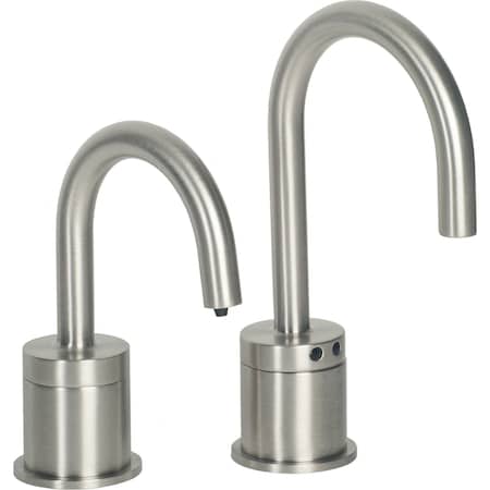 Macfaucets Matching Electronic Faucet AND Electronic Soap Dispenser, PR MP1102